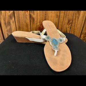 Cynthia Rowley wedge sandals